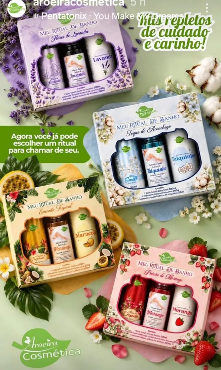 kit cosméticos  - Foto 5