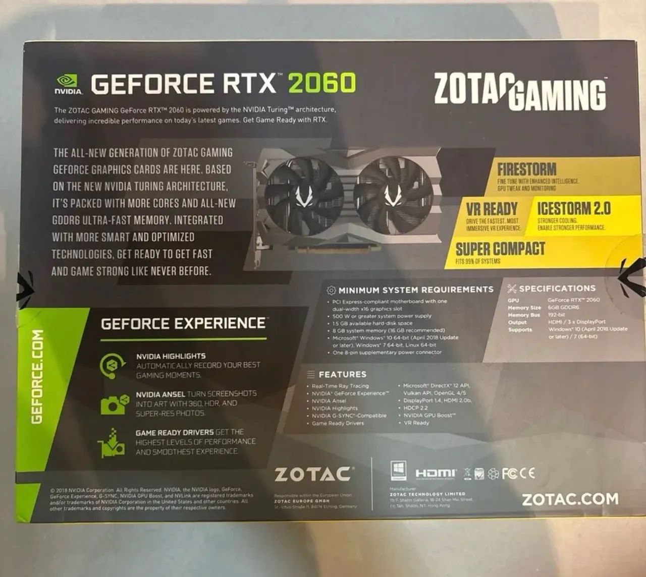 Placa de Vídeo Geforce RTX 2060 - Foto 3