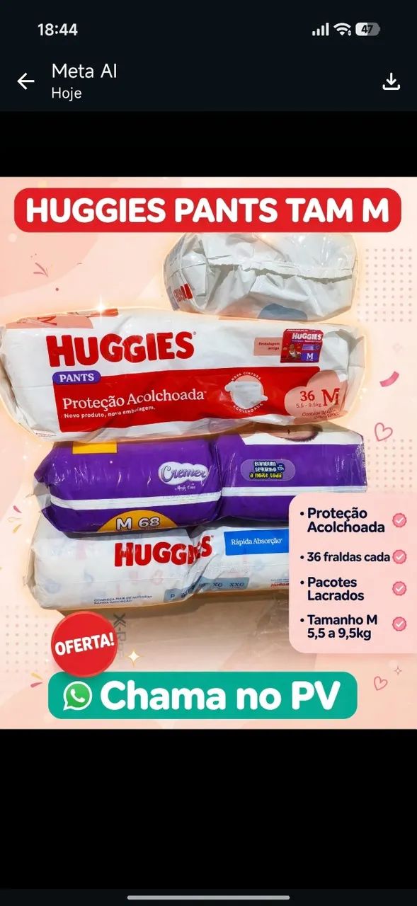 Fraldas  - Foto 3
