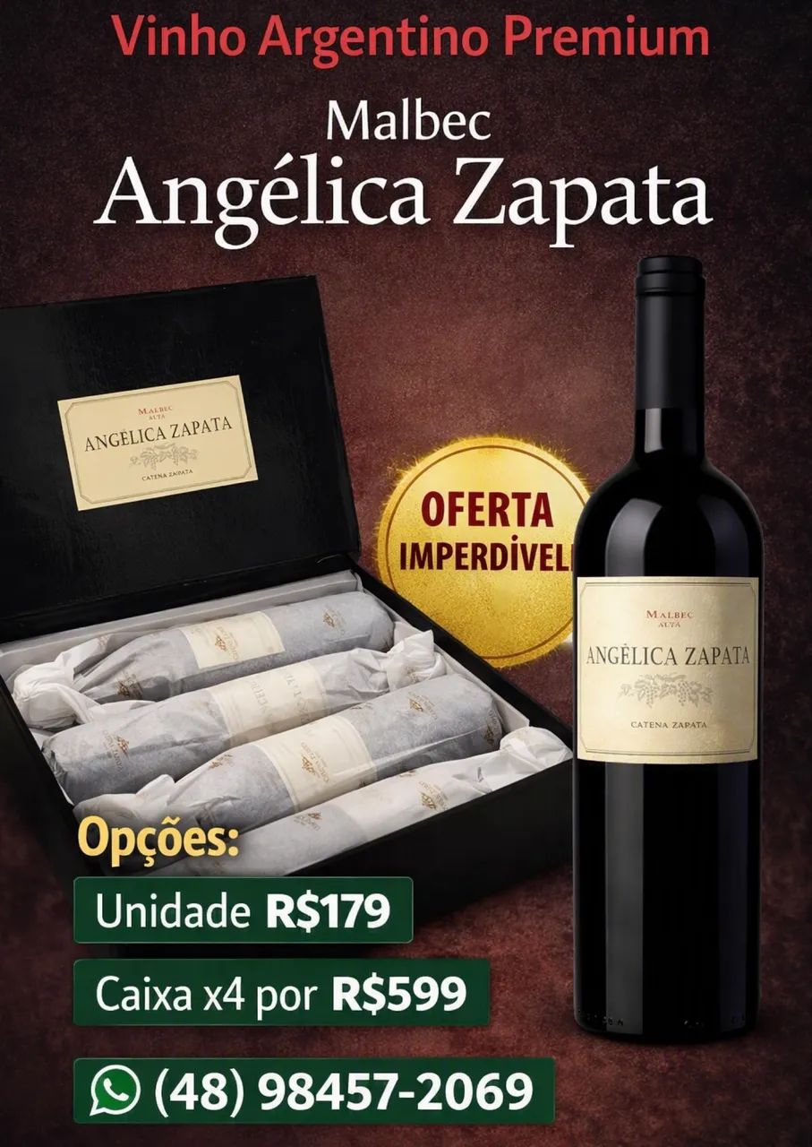 Vinhos Malbec Argentino  - Foto 2