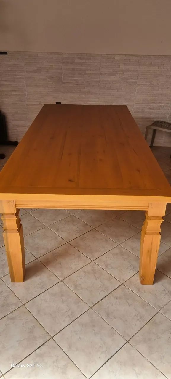 Mesa de madeira nova - Foto 2