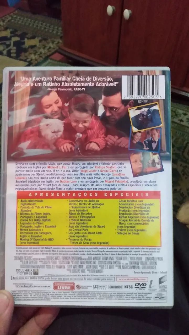DVD original o pequeno Stuart little.  - Foto 2