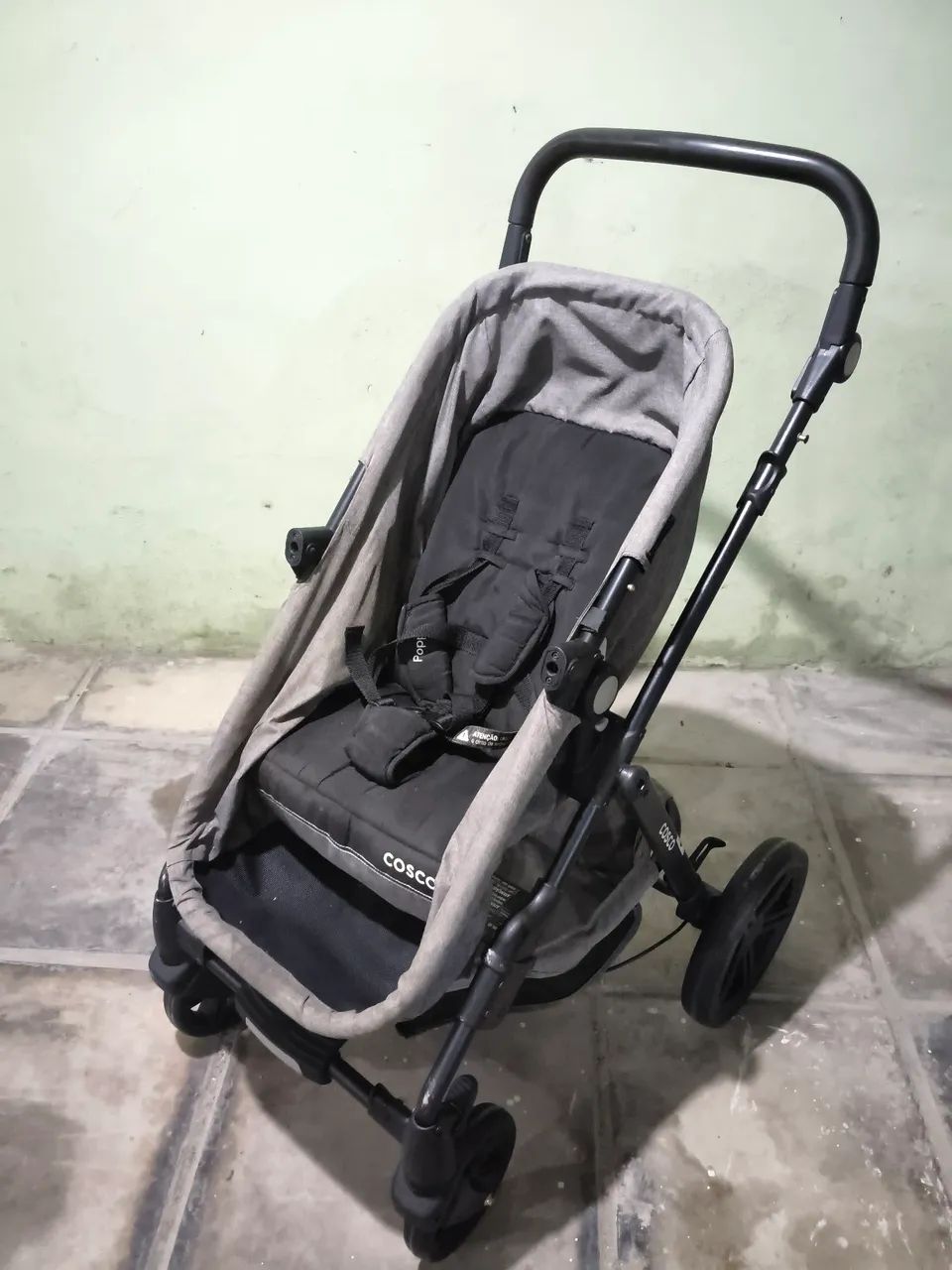 Carrinho de bebê Cisco+bebê conforto+base para carro - Foto 3