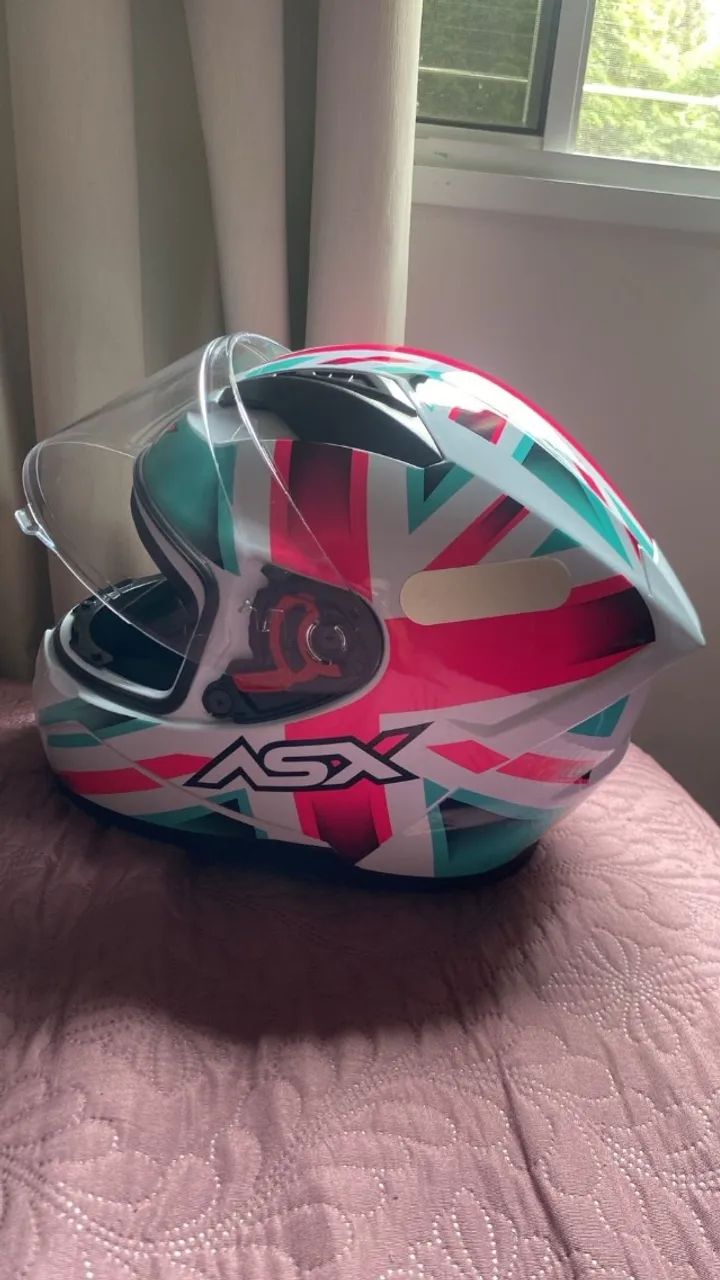 Capacete asx novo 10/10 - Foto 3