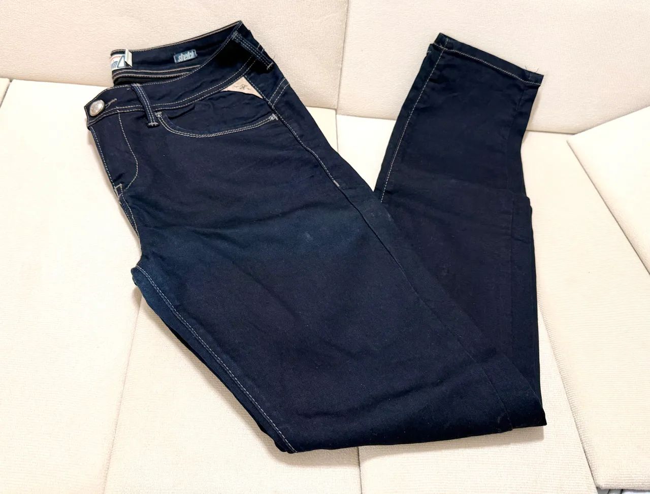 Calça jeans fem Khelf 44  - Foto 3