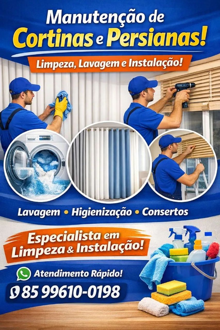 Cortinas e Persianas 