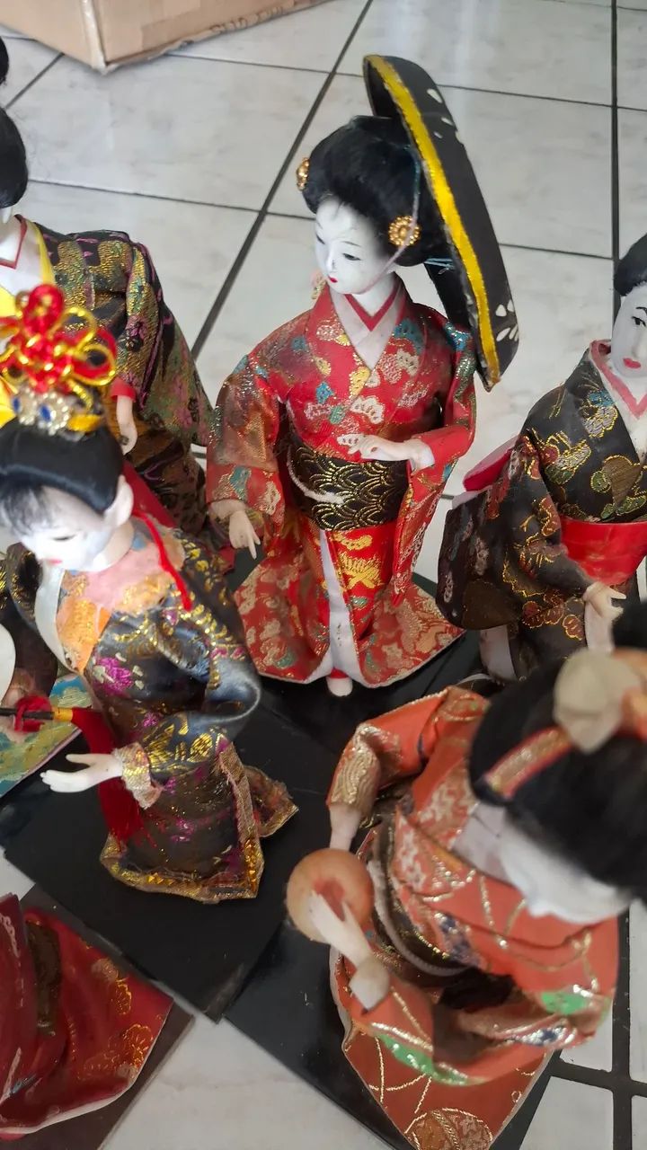 Bonecas Gueixas Oriental - Foto 4