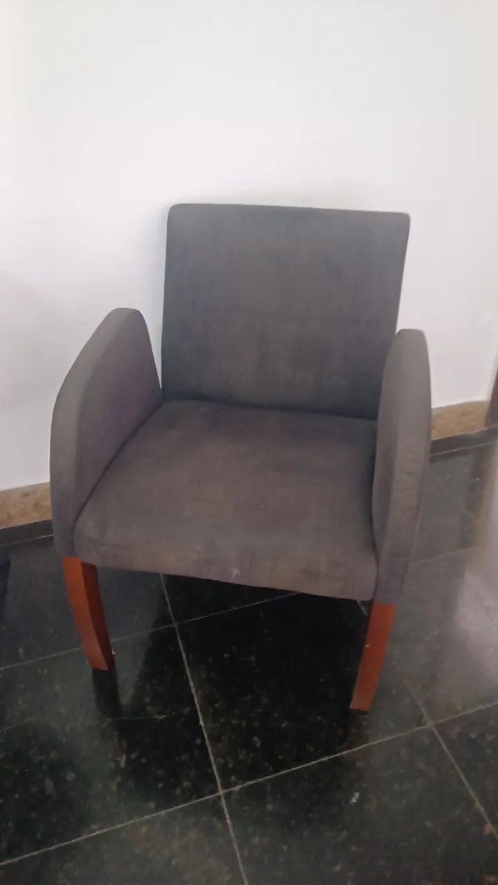 Poltronas muito confortaveis e bonitas