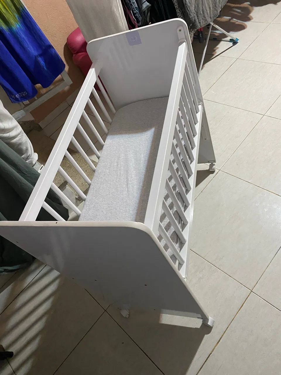 Mini Berço com colchão  - Foto 2
