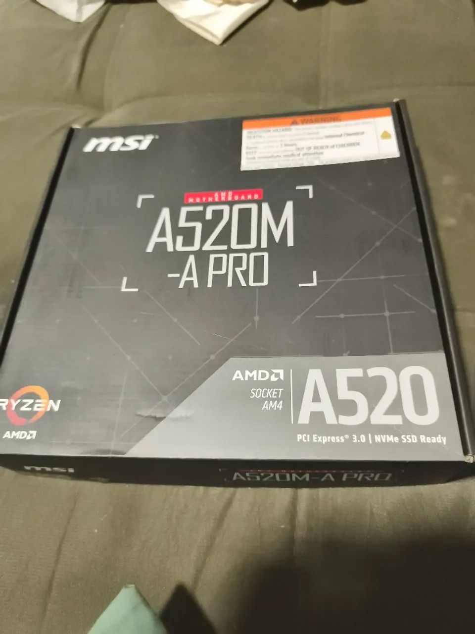PLACA MÃE AM4 A520M-A PRO