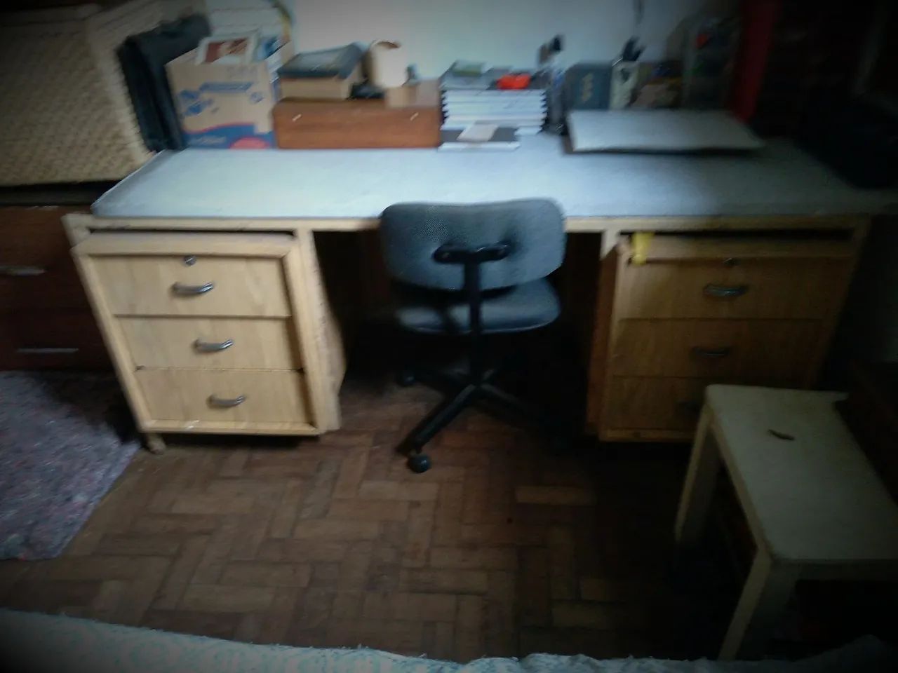 Mesa de escritorio formica com granito  - Foto 2