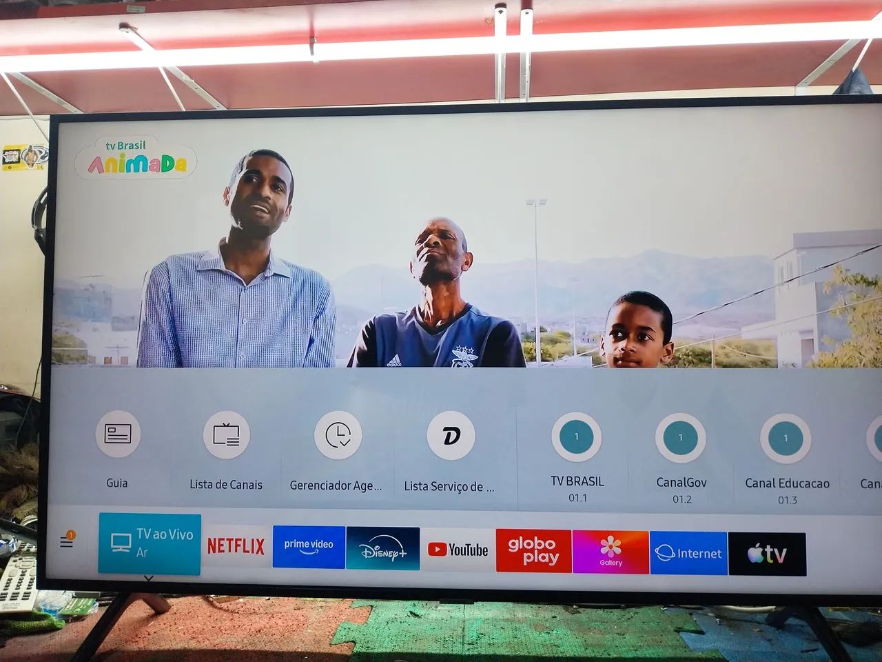 Tv  50 4 k Samsung  smart  Wi-Fi  - Foto 3