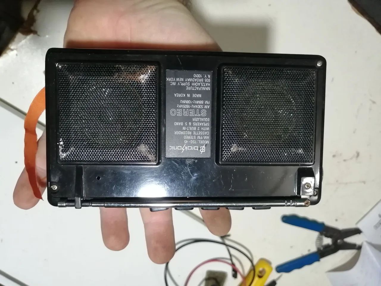 Walkman broksonic pra peças!  - Foto 3