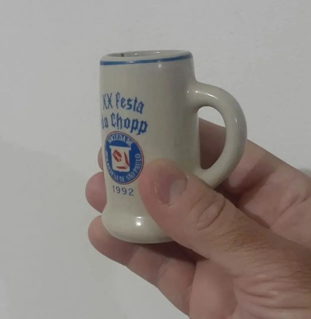 3 MINI CABECAS DE CERAMICA anos 80/90 - Foto 2