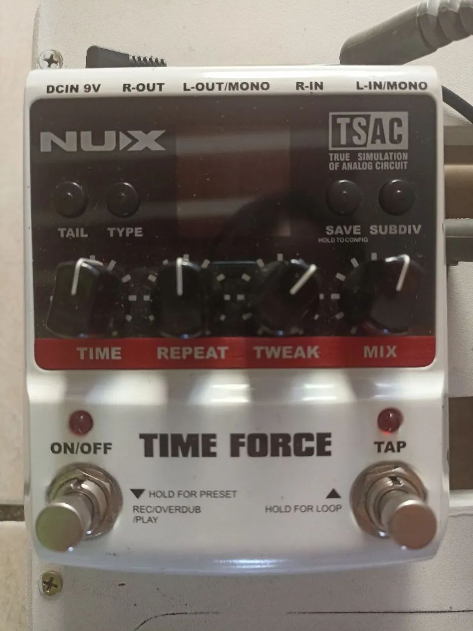 Pedal de delay nux time force 