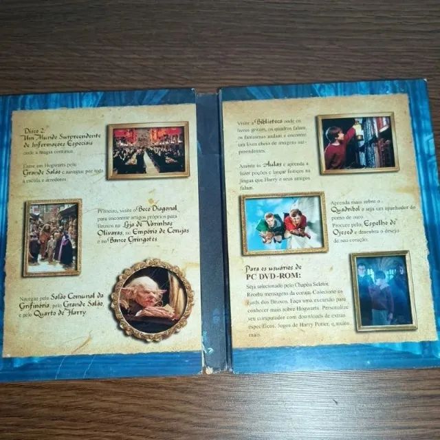 Digipack DVD duplo Harry Potter e a pedra filosofal - Foto 3