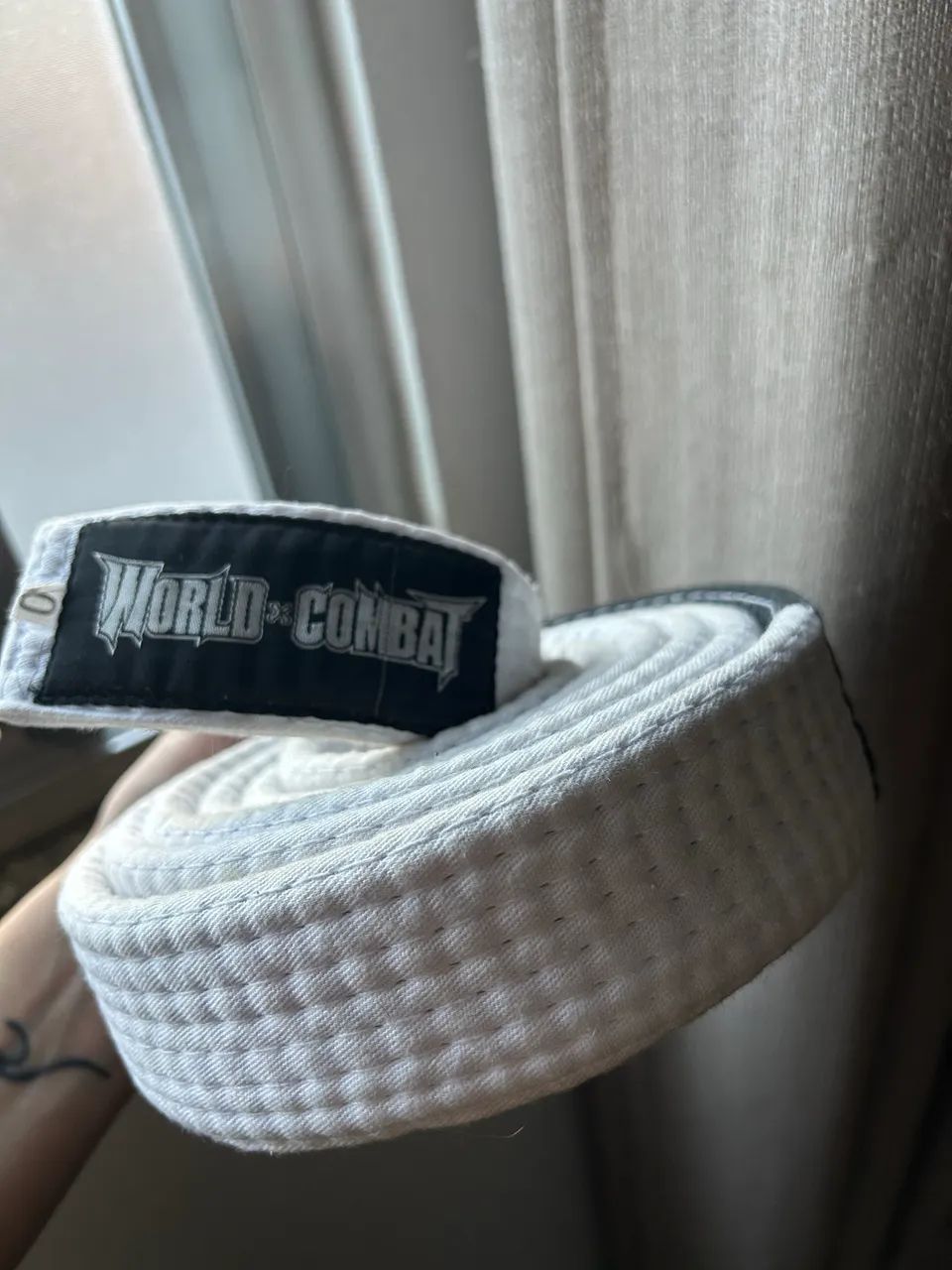 Faixa jiu jitsu World combat