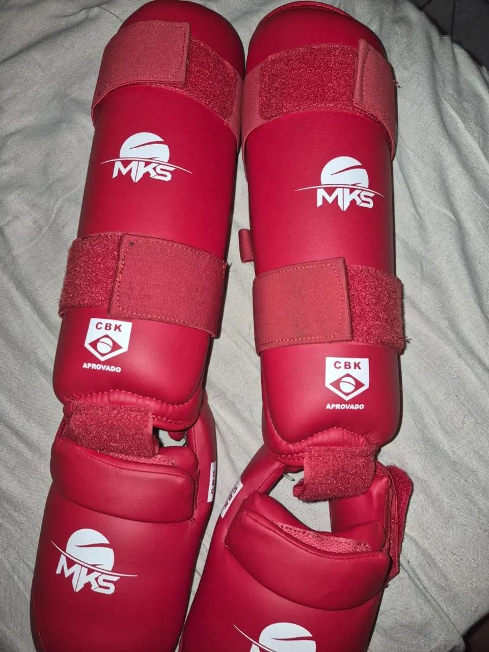 Protetor de pé e canela e luva de karate Mks - Foto 4