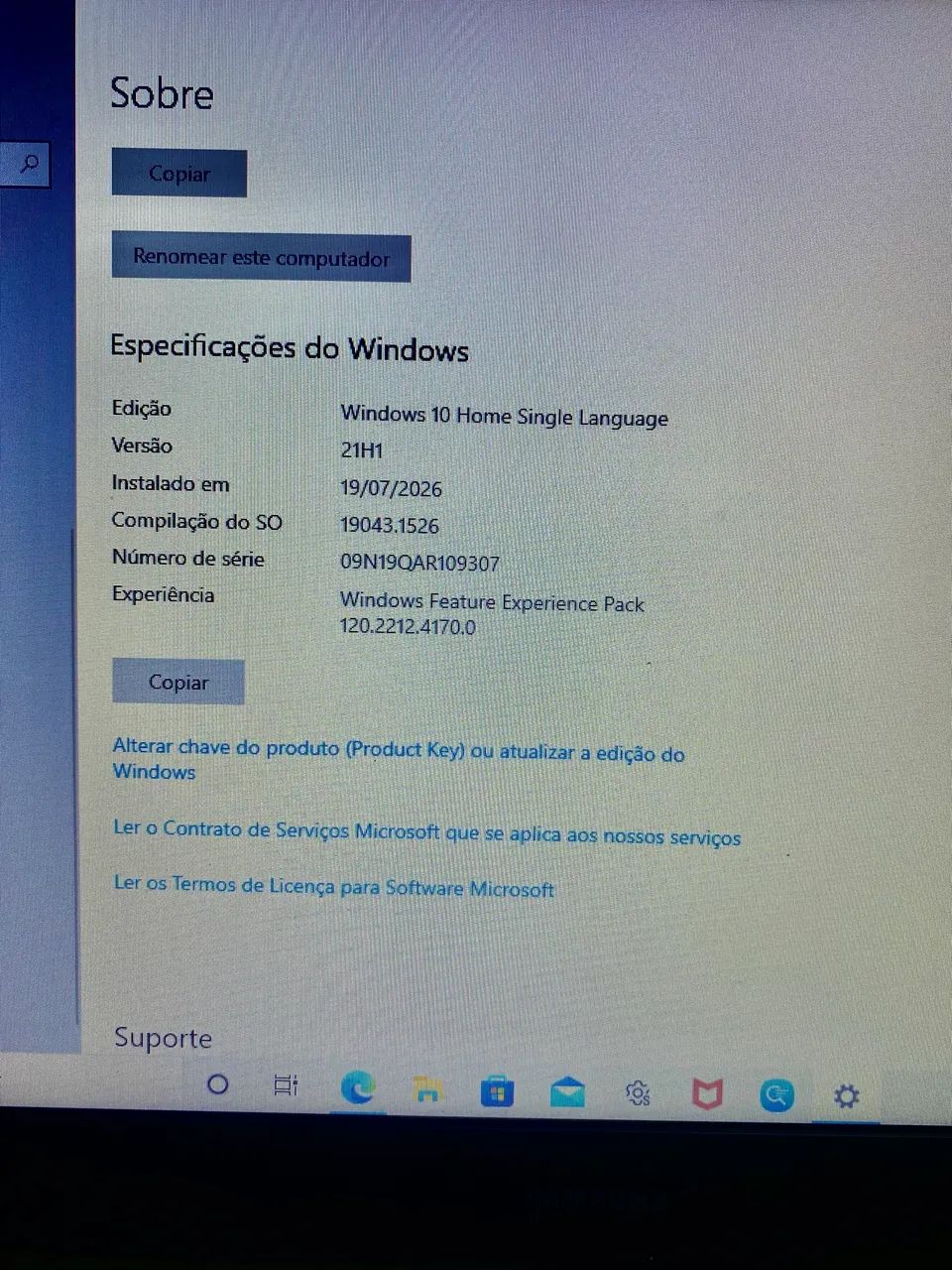Notebook Samsung BOOK E20 modelo UIQ9BJ87 - Foto 2