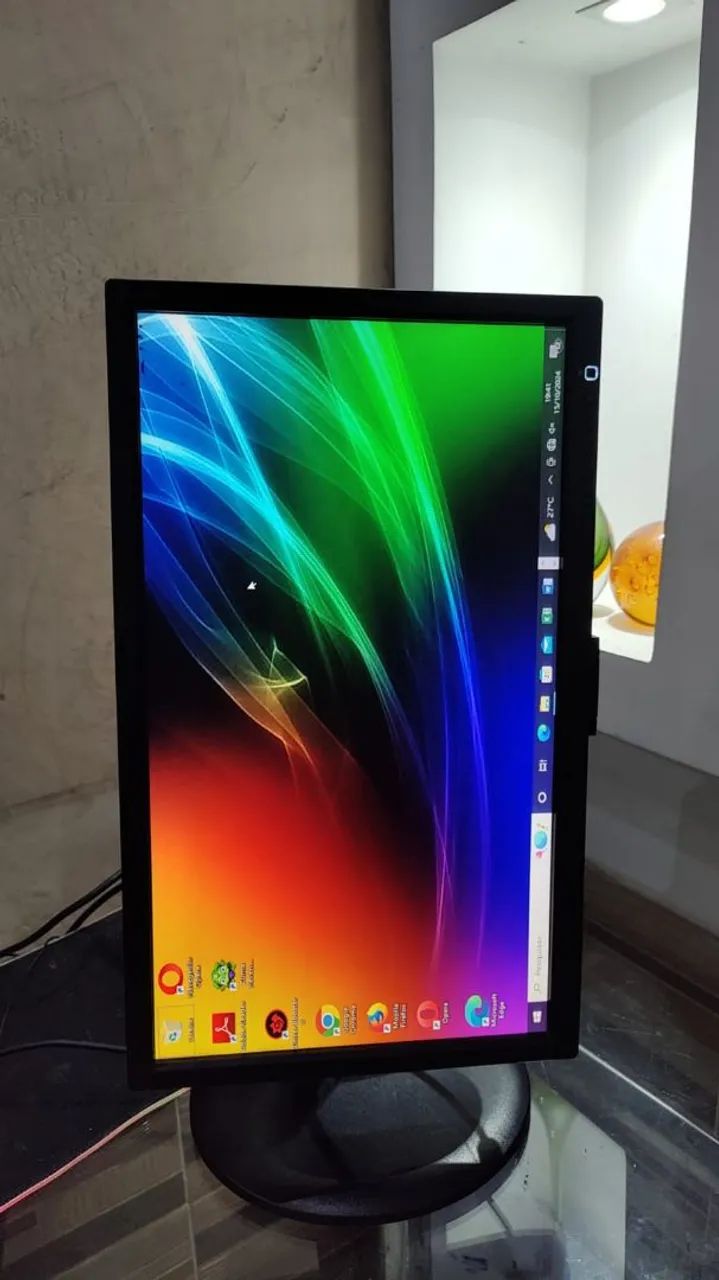 Monitor de LED 20 polegadas com adaptador HDMI e GIRA TELA - Foto 4