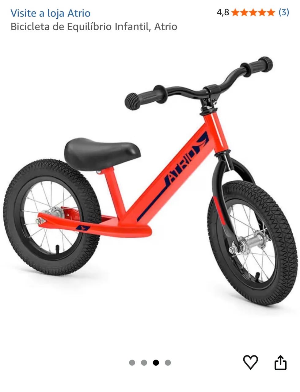 bicicleta balance infantil
