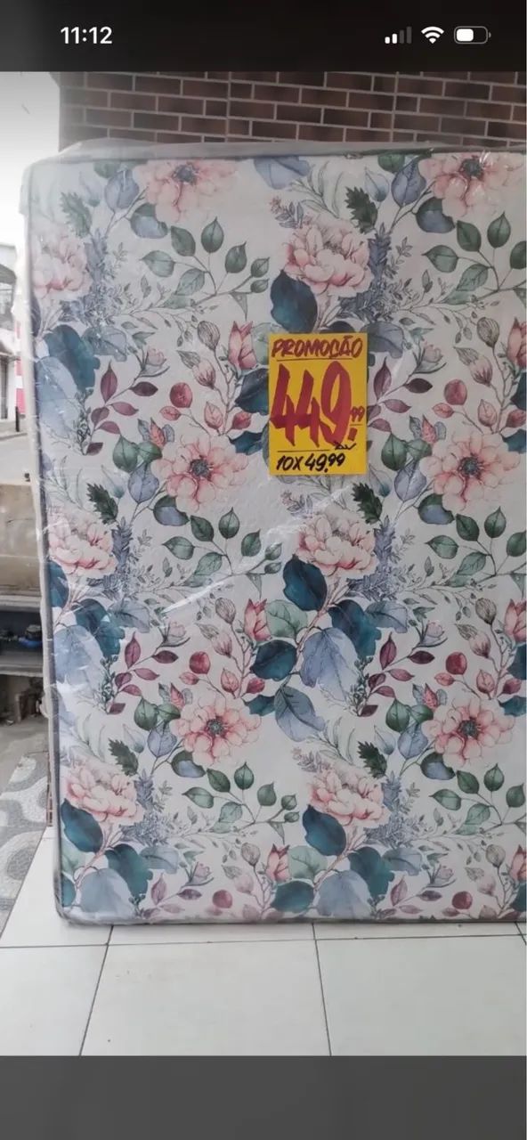 Cama de casal apenas 450,00