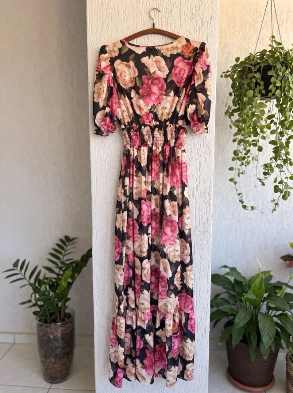 Vestido longo Floral - Foto 2