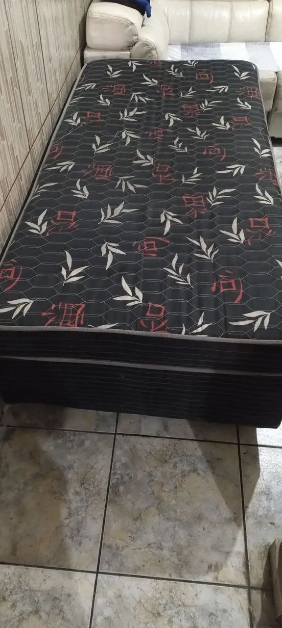 Cama box solteiro 