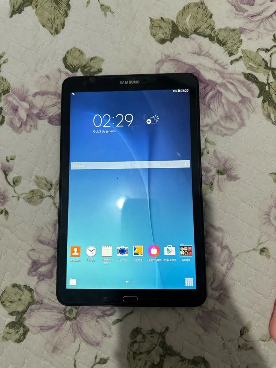 Samsung Galaxy Tab E 9.6 R$200 - Foto 2