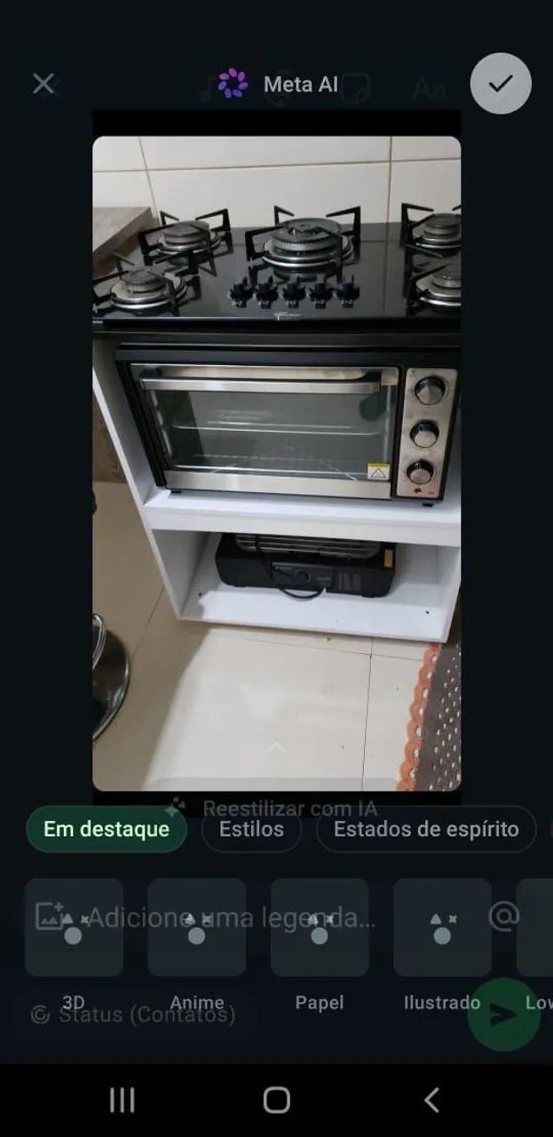 Fogão koquetop 