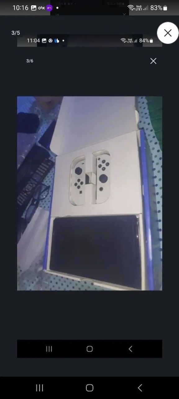 Nintendo switch oled d.es.b.l.o.q.u.e.a.do com caixa - Foto 3