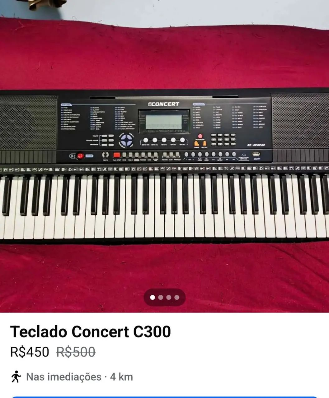 Teclado Concert C300 - Foto 4