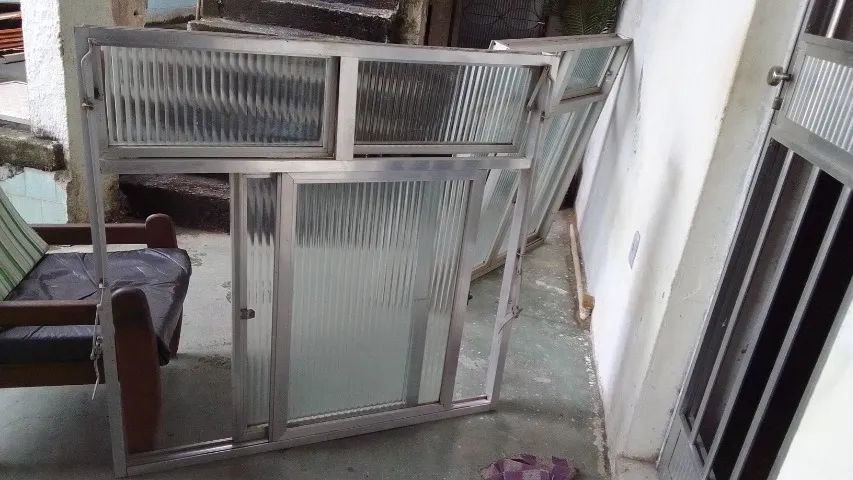 Duas janelas de Alumínio