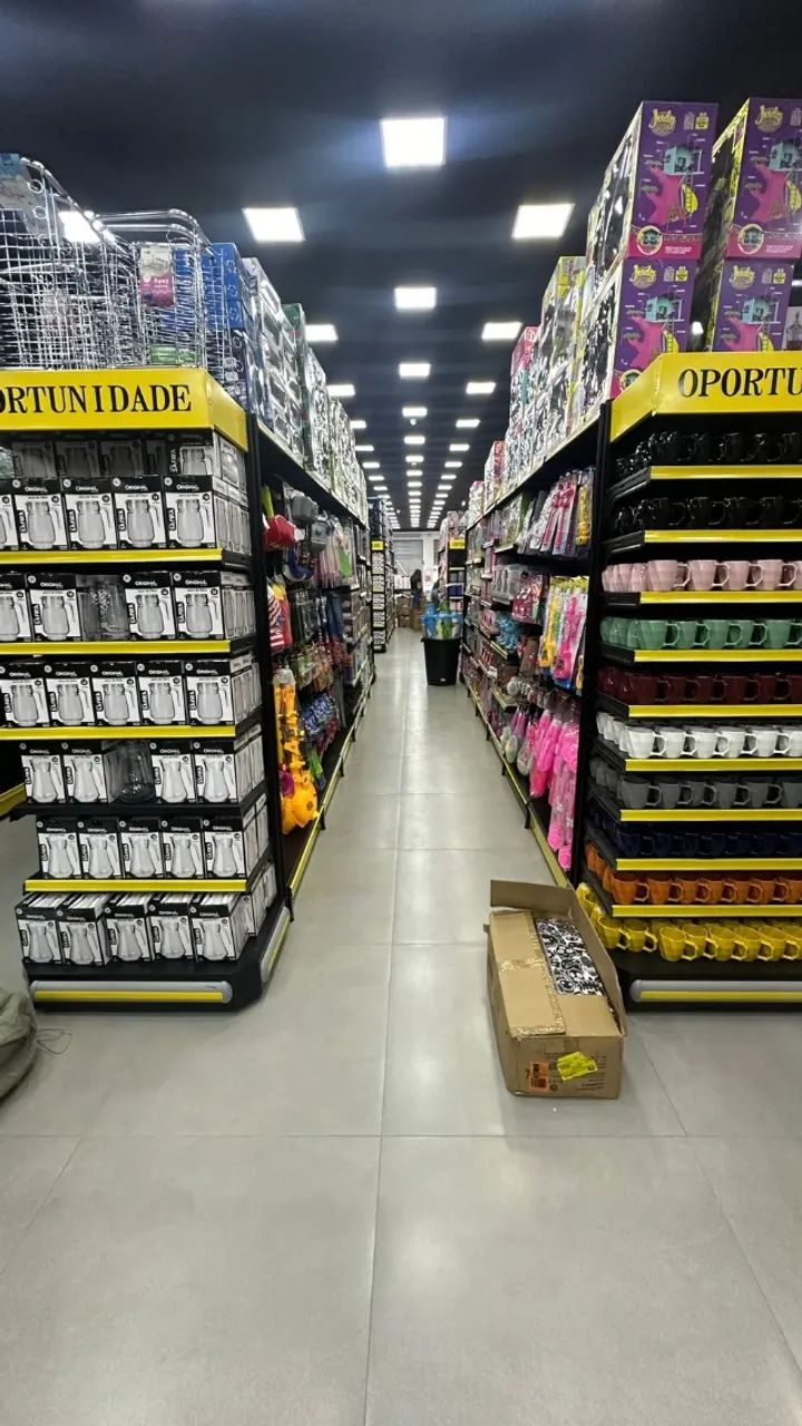 gôndolas para peguenos comércio 