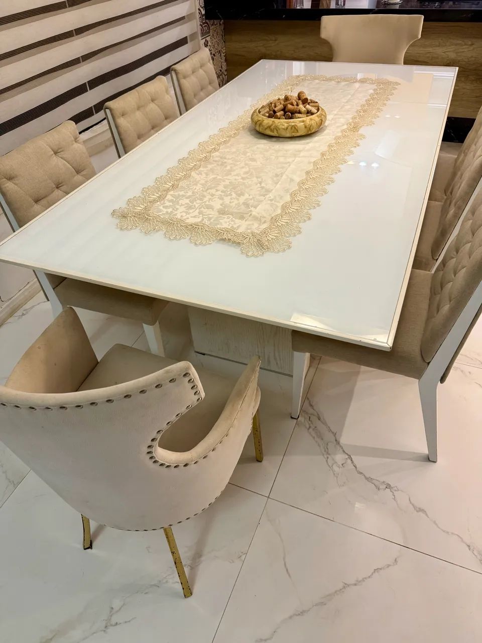 Mesa 8 Lugares Premium Tok&Stok - Foto 4