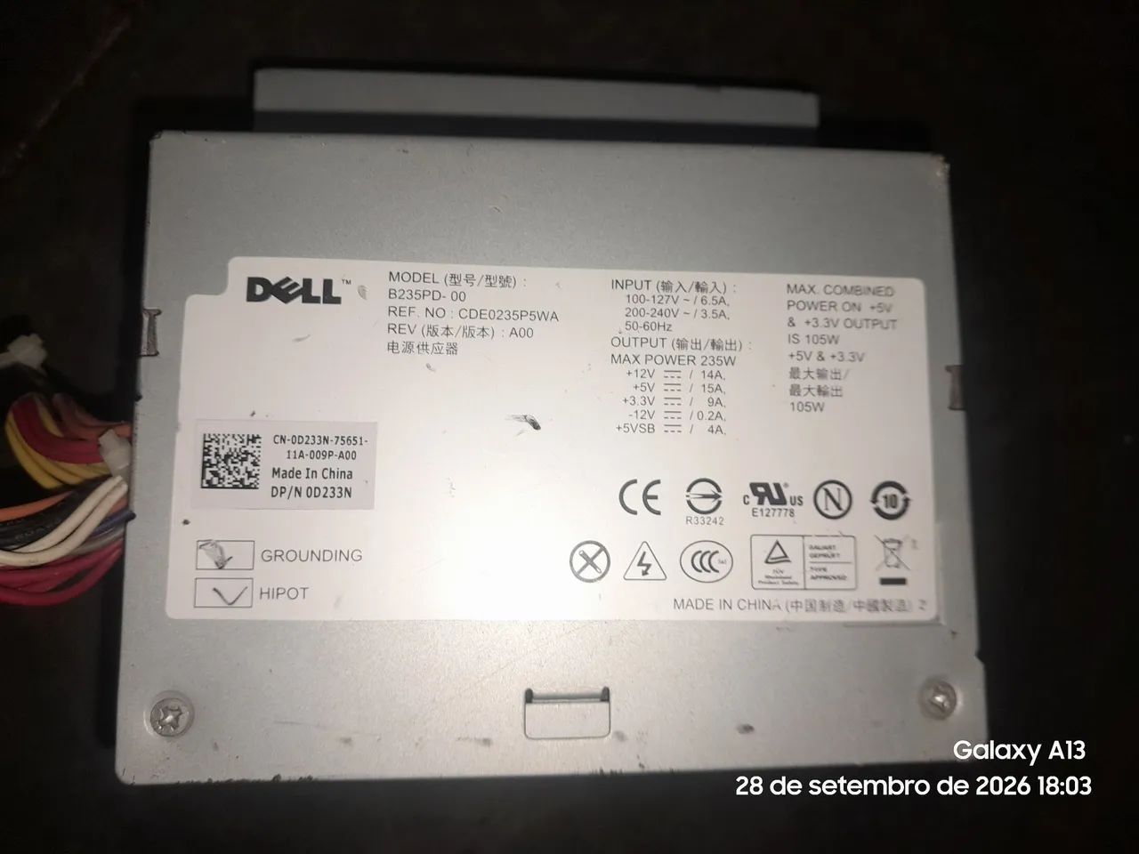 Fonte para pc dell