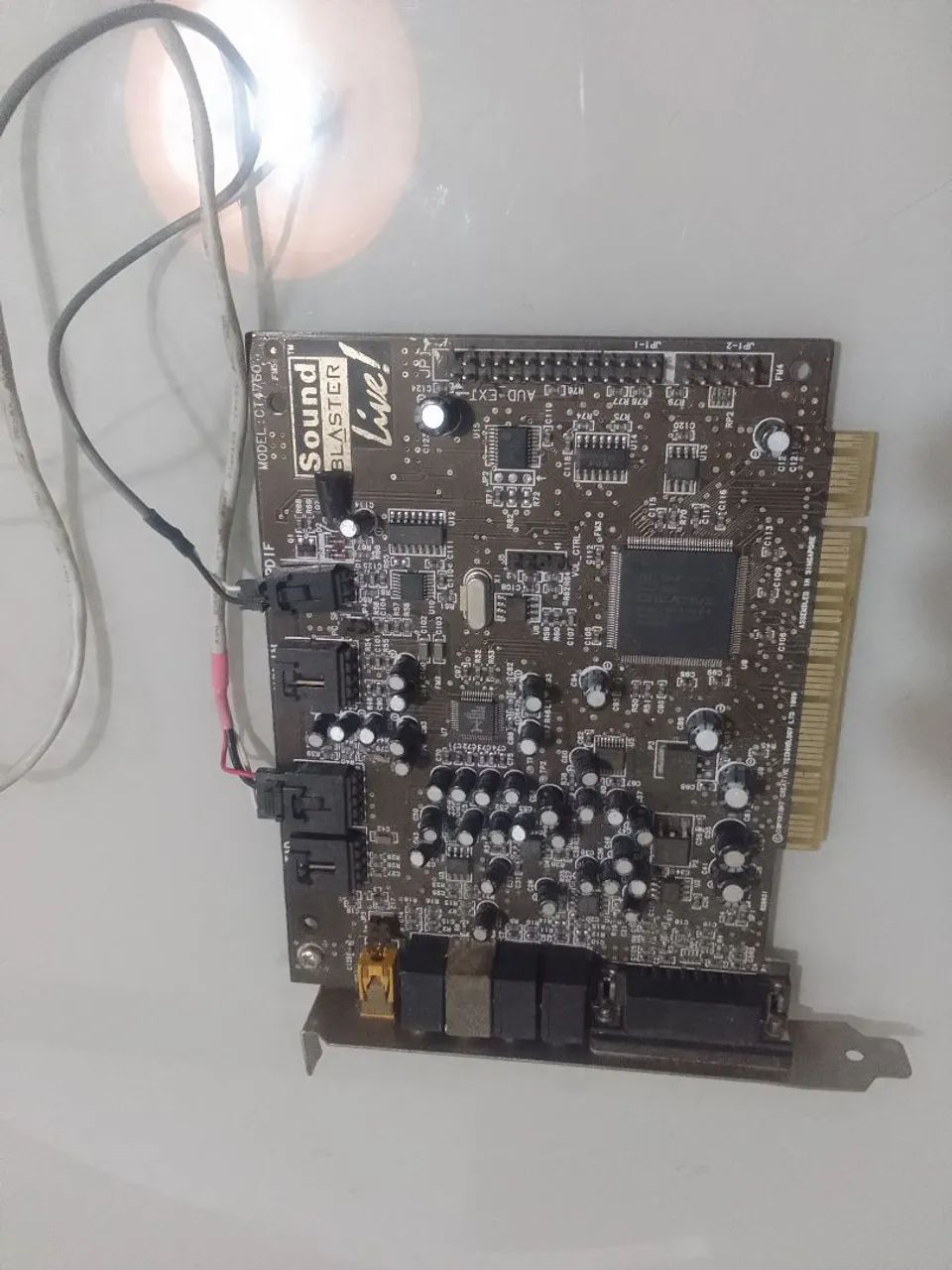 Placa de som Creative Som Blaster estéreo (Raridade!) - Foto 5