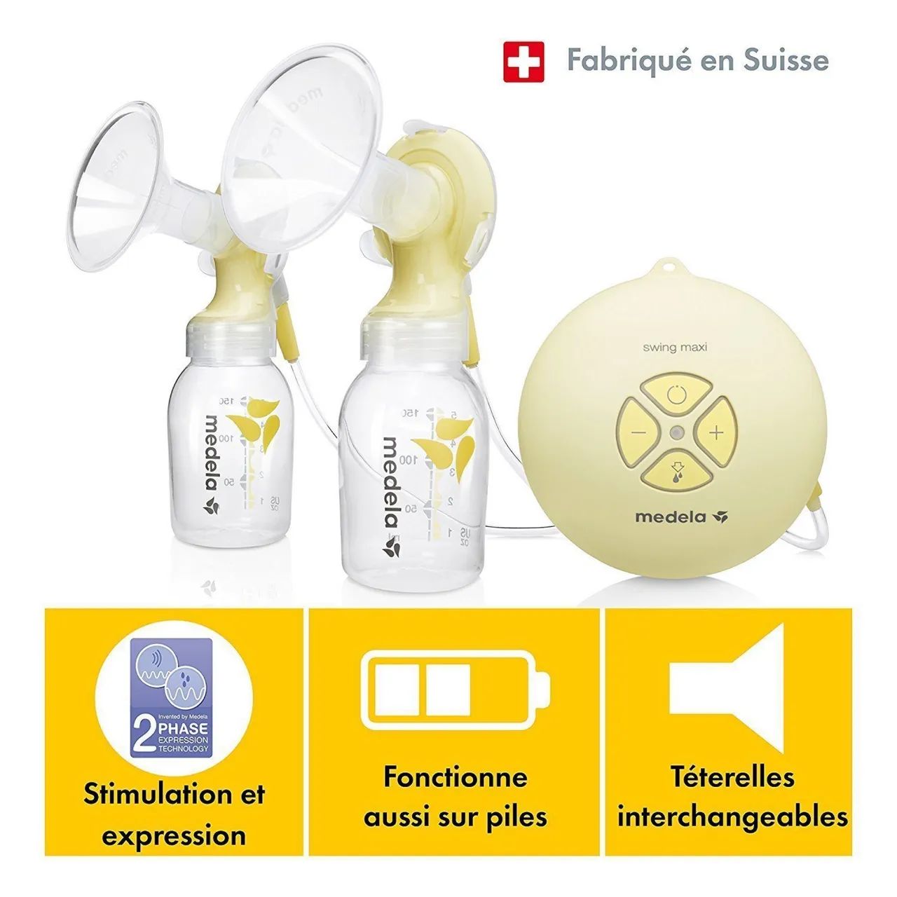 Medela Swing Max  - Bomba Extratora de Leite Elétrica Dupla - Foto 2