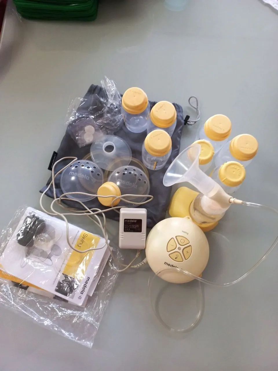 Extrator de Leite Medela Swin Flex Original + Kit Completo