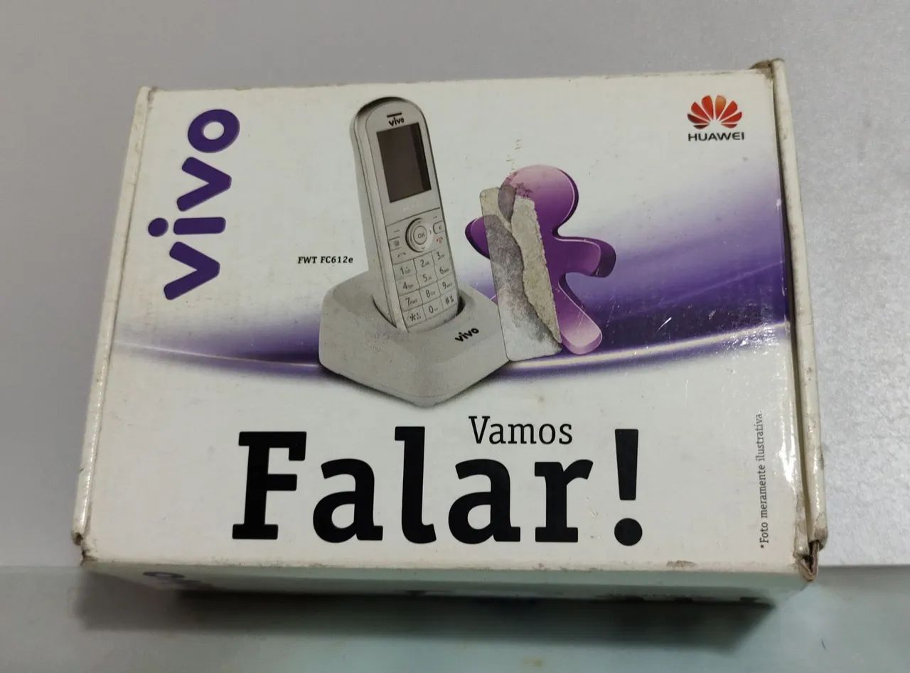 Telefone fixo Huawei + caixas