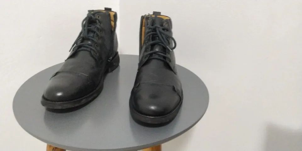 Tênis Hocks e Bota Ferriceli de Couro - Foto 2