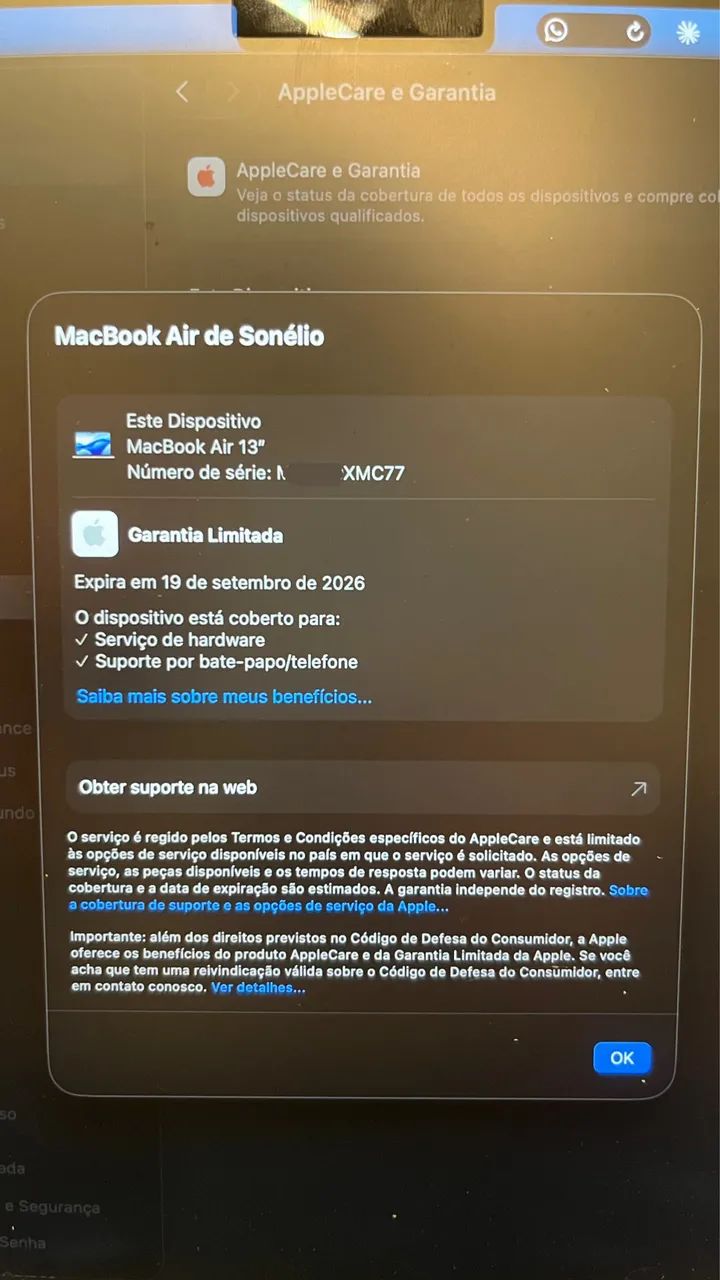 MacBook Air M4 16Gb ssd 256gb - Foto 5