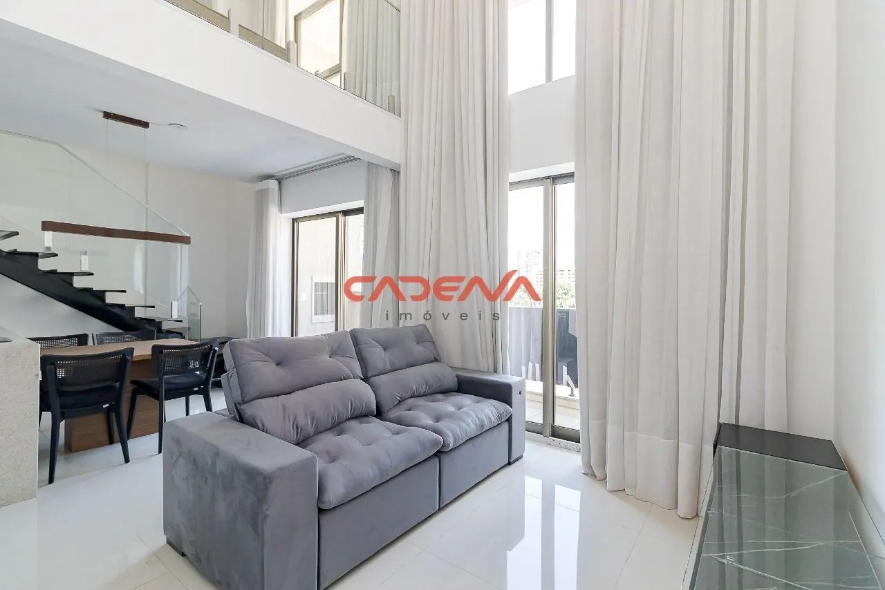 Apartamento Duplex com 1 quarto e 1 vaga para aluguel no Batel