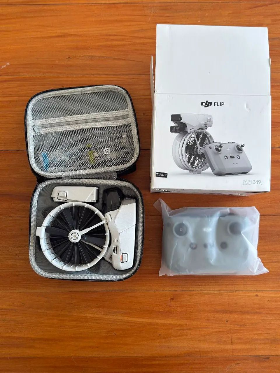 DJI FLIP NOVO - 2 BATERIAS E CONTROLE 