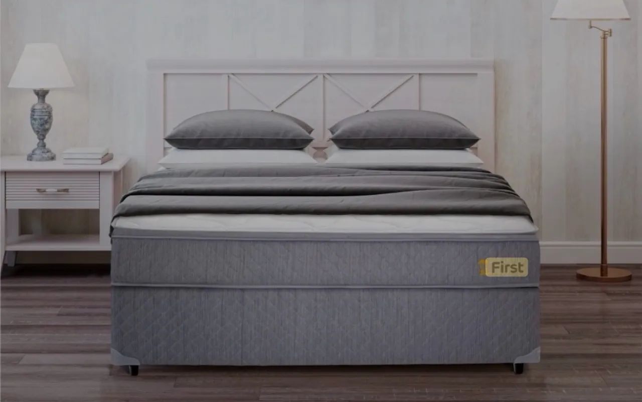 Cama Casal (colchao + box) Excelente qualidade