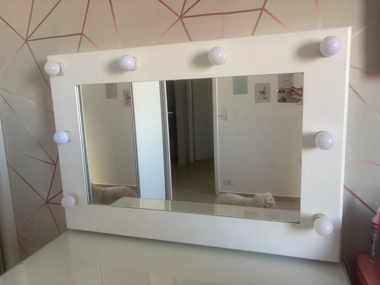 Espelho camarim 90x60cm