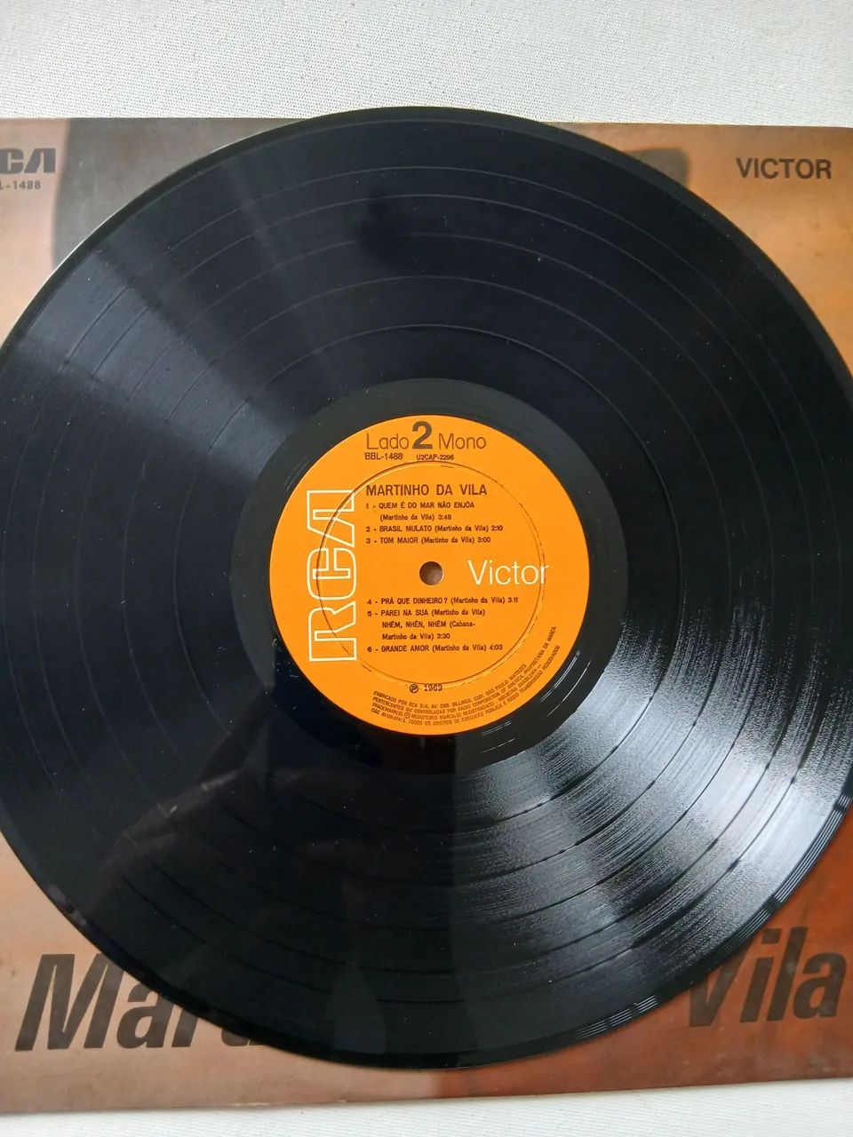 Lp Martinho da Vila 1969 mono usado  - Foto 4