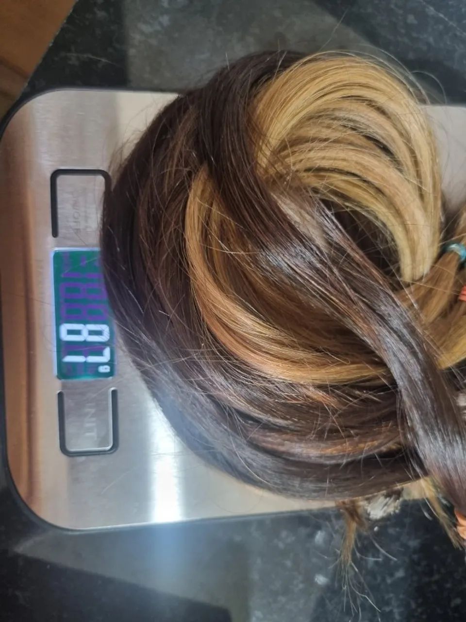 Cabelo humano natural Mega Hair liso - Foto 2