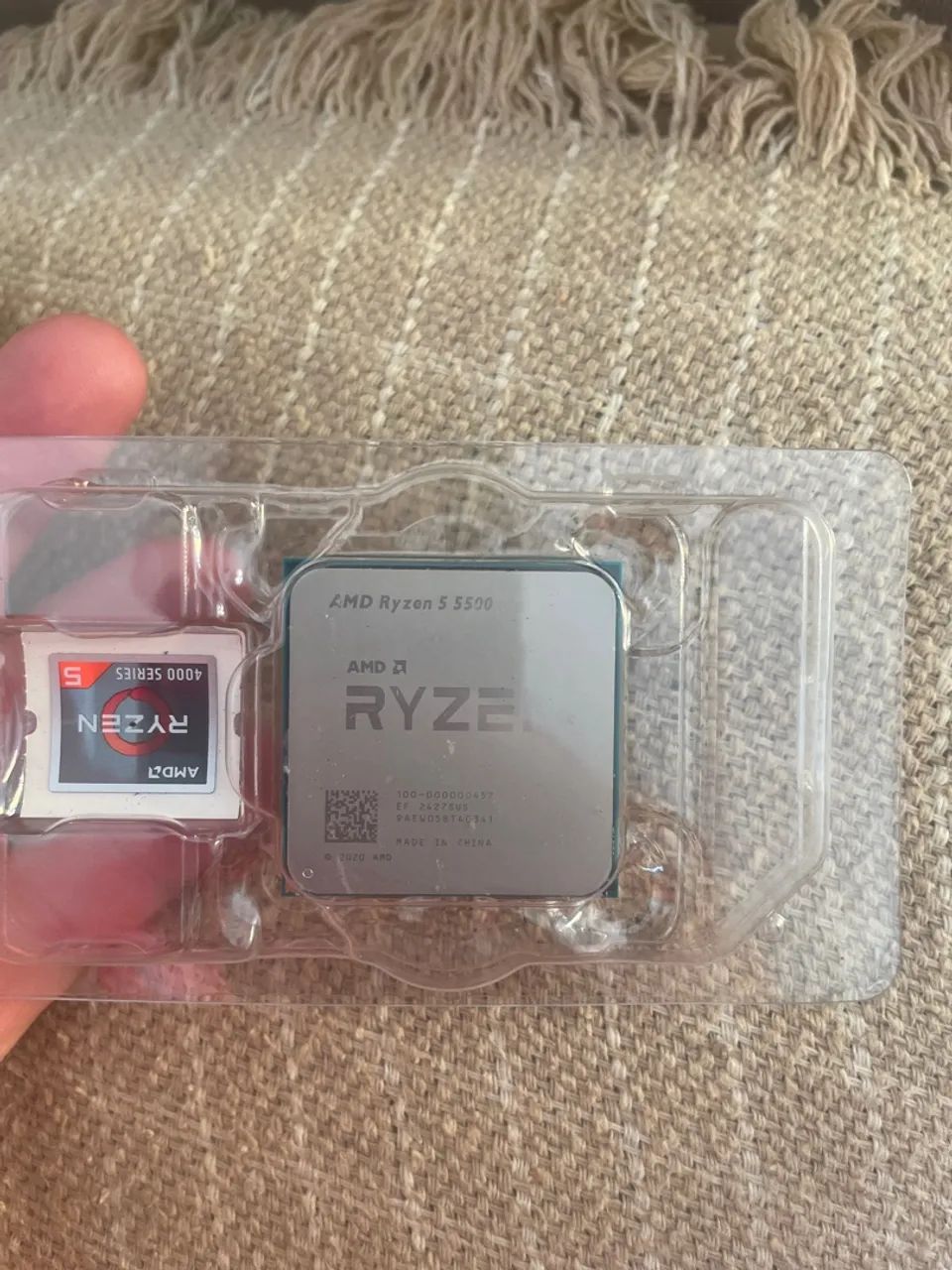 AMD ryzen 5 5500 processador 