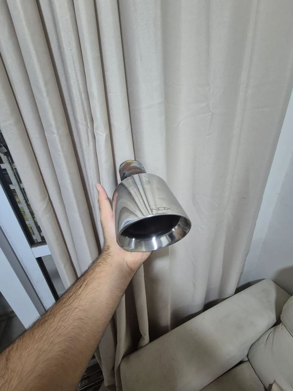 PONTEIRA INOX 4 POLEGADAS